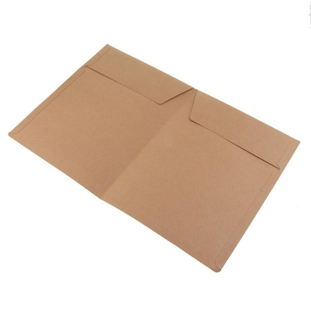 Organizadores y accesorios para carpetas de archivos de papel kraft tamaño A4, soporte para documentos de papel, 牛皮纸