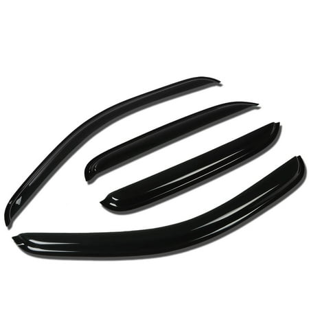 2007 Chevy Tahoe Dash Cover For 2007 to 2014 Chevy Tahoe / GMC Yukon 4pcs Window Vent Visor Deflector Rain Guard (Dark Smoke) 08 09 10 11 12 13 ()