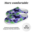 thumbnail image 6 of Disketp Cute Halloween Women's Men's Slippers Plush Slip-On House Slipper for Winter Indoor Soft Cushion Non-slip Fluffy Slides Slippers-8, 6 of 7