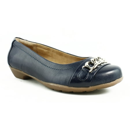 - Softspots Womens Pelham Blue Heels Size 6 (C,D,W)