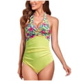 thumbnail image 1 of Traje de baño sexy con tirantes para mujer Traje de baño de bikini de playa Fridja  nalpqowj62043, 1 of 3