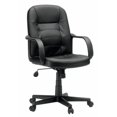 thumbnail image 1 of Bowery Hill Leather Office Chair in Black, 1 of 3
