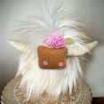 thumbnail image 1 of Cow Simulation Scottish Cow Animal Plush Action Figure Longhair Cow, 1 of 6