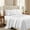 White-White, variant on Superior Egyptian Cotton Embroidered 1000 TC Deep Pocket Sheet Set, Full, Ivory