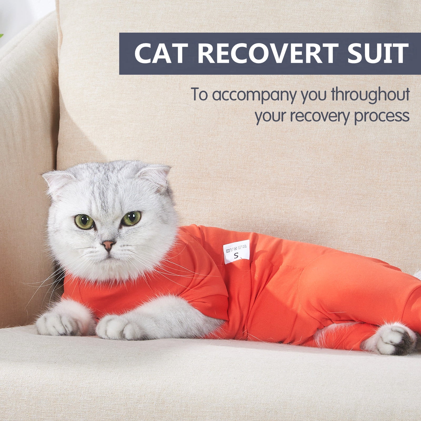 Recovery Suit For Dogs 3-Pack Cat Recovery Suits Post-Surgery
