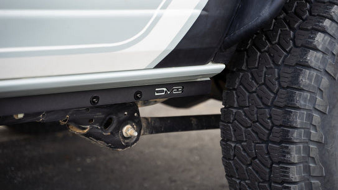 Pinch Weld Covers for 2021-2024 Ford Bronco 4-Door | Covers Up Unsightly Pinch Weld | Bolt-On Installation | Micro-Texture Black Powder Coat | DV8 Offroad