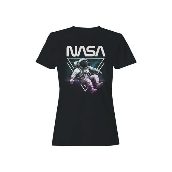 Officially Licensed NASA Retro Astronaut Design Women's T-shirt