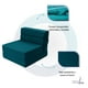 thumbnail image 3 of Funda Extra Sofá Cama Cozy Individual verde, 3 of 5