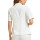 thumbnail image 3 of Conjunto de 2 piezas INSPIRE CHIC para mujer, chaqueta con solapa y vestido en capas, color blanco, 3 of 6