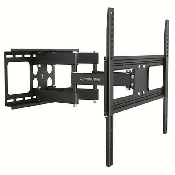 37-70 inch Heavy Duty Full Motion TV Wall Mount with Dual Support 6-Arms Load Bearing up to 110 Lbs, Full-Articulation Swivel TV Bracket Max VESA 600 and Fit for 16" Wall Wood Stud