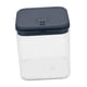 thumbnail image 3 of Contenedor de almacenamiento con cerradura, caja de seguridad con código de organización, contraseña transparente Gris azul, 3 of 9