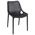 thumbnail image 2 of 3 Piece Patio Bistro Set with Bistro Table and Set of 2 Chair in Black, 2 of 3
