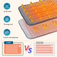 thumbnail image 2 of 76 x 40 cm Extra Large Heating Pad - Auto Shut-Off - Fast Heating Technology, Fast Electric Heating Pad for Back, Neck, Shoulders, 2 of 5