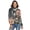 Koi Fish Vintage Japanese, variant on Koi Fish Lotus Vintage Women's Turtleneck Sweater Long Sleeve Ribbed Fitted Turtle Neck Casual Fall Winter Collection Top S