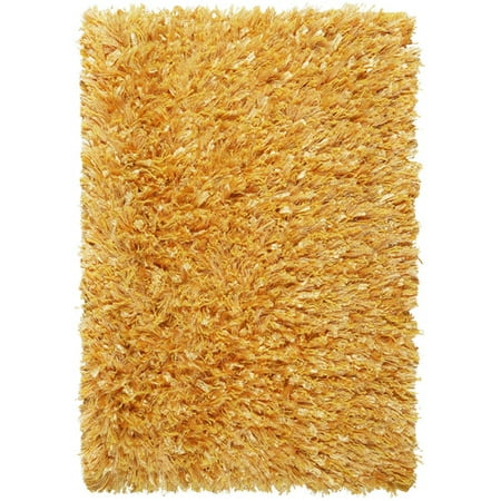 - St. Croix Shimmer Hand-Loomed Yellow Area Rug