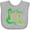 AC-Heather Grey, variant on Inktastic My Oma Loves Me Dinosaur Boys Baby Bib