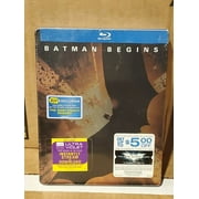 Batman Begins (Blu-Ray Disc, 2012, Steelbook)Brand New Still Factory Sealed