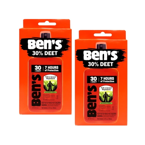 Ben's 30% Deet Insect Repellent Spray, 3.4 oz (Pack of 2)