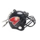 thumbnail image 1 of Llavero colgante bolsa colgante fútbol mini casco DIY regalo de cumpleaños llavero de coche llavero de coche para fanáticos de la graduación hombres negro, 1 of 8
