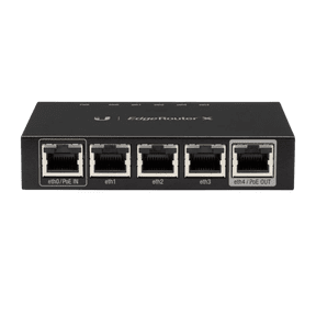 Restored Ubiquiti ER-X EdgeRouter X Power Adapter Included (Refurbished)