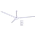 thumbnail image 1 of Ventilador De Techo 56 Pulgadas 3 Aspas De Acero Color Blanco 5 Vel 127V 65W Kingsman blanco, 1 of 7