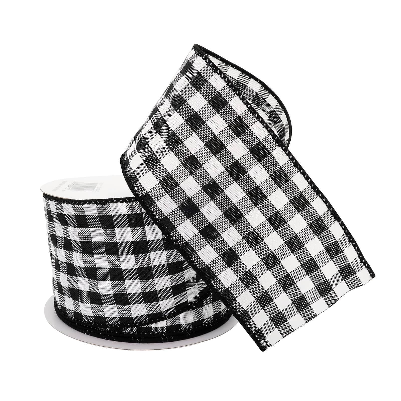 12 Pack: 2.5" x 8.3yd. Gingham Wired Ribbon by Celebrate It