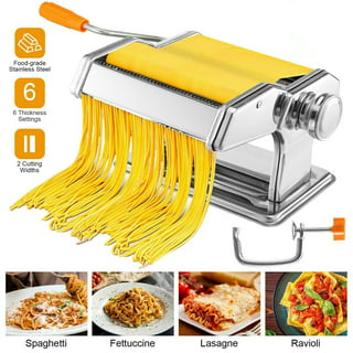 Ktaxon 6 Pasta Maker & Roller Machine Noodle Spaghetti & Fettuccine Maker  Noodle Making Machine - ktaxon