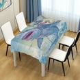 thumbnail image 6 of Qxltty Skull Shark Square Tablecloth 54×54in Thick Wrinkle Resistant Heat Proof Durable Table Cover for Dining Table, 6 of 9