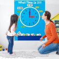 thumbnail image 3 of Juguete Montessori de tablero ocupado para bebé, rompecabezas para niños, Educación Temprana, juguete de aprendizaje, concepto de tiempo, juguetes de entrenamiento de acción para niños, regalo, 3 of 4