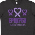 thumbnail image 4 of Inktastic Epilepsy Awareness Month Ribbon Youth T-Shirt, 4 of 5