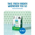 thumbnail image 3 of SmartMouth Original Activated Mouthwash Single Packs, Travel Mouthwash, Fresh Mint, 40 Pack, 3 of 6