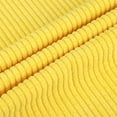 thumbnail image 4 of PiccoCasa Decorative Throw Pillow Cover Corduroy Corn Striped Cushion Cover, Yellow 12" x 18", 4 of 8