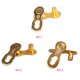 thumbnail image 4 of Eigraketly Conector de cadena de bicicleta Hebilla de cadena de bicicleta de carretera Conector de cadena de bicicleta de montaña Ciclismo oro 10 velocidades, 4 of 5
