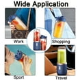 thumbnail image 5 of CUITING Personal Blender for Smoothies Juice Portable Rechargeable Mini Bullet Blenders Cup  Blue, 5 of 5