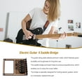 thumbnail image 4 of Guitare 6 Cendrier Pont de Selle Imprimé Vintage Fleur Double Imprimé Trous de Ramassage Queue Rigide Remplacement Instrument Guitares, 4 of 6