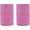 S8214 BABY PNK, variant on Pack of 2 Pearlized Raffia Ribbon Rolls 200 Yards for Kraft Packaging and Decoration (Kelly Green)