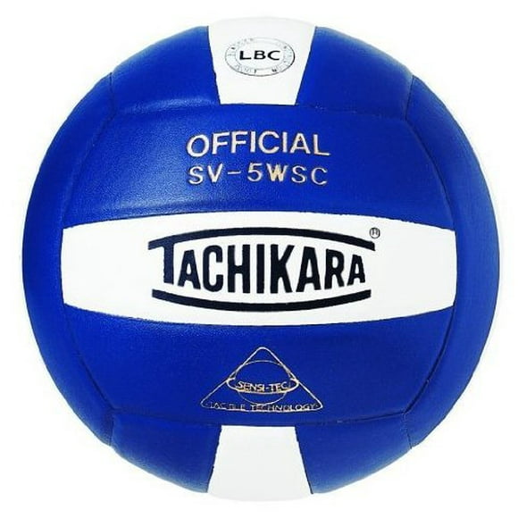 Tachikara NFHS Sensi-Tec Micro-Fiber Composite Leather Indoor Volleyball (SV5-WSC)