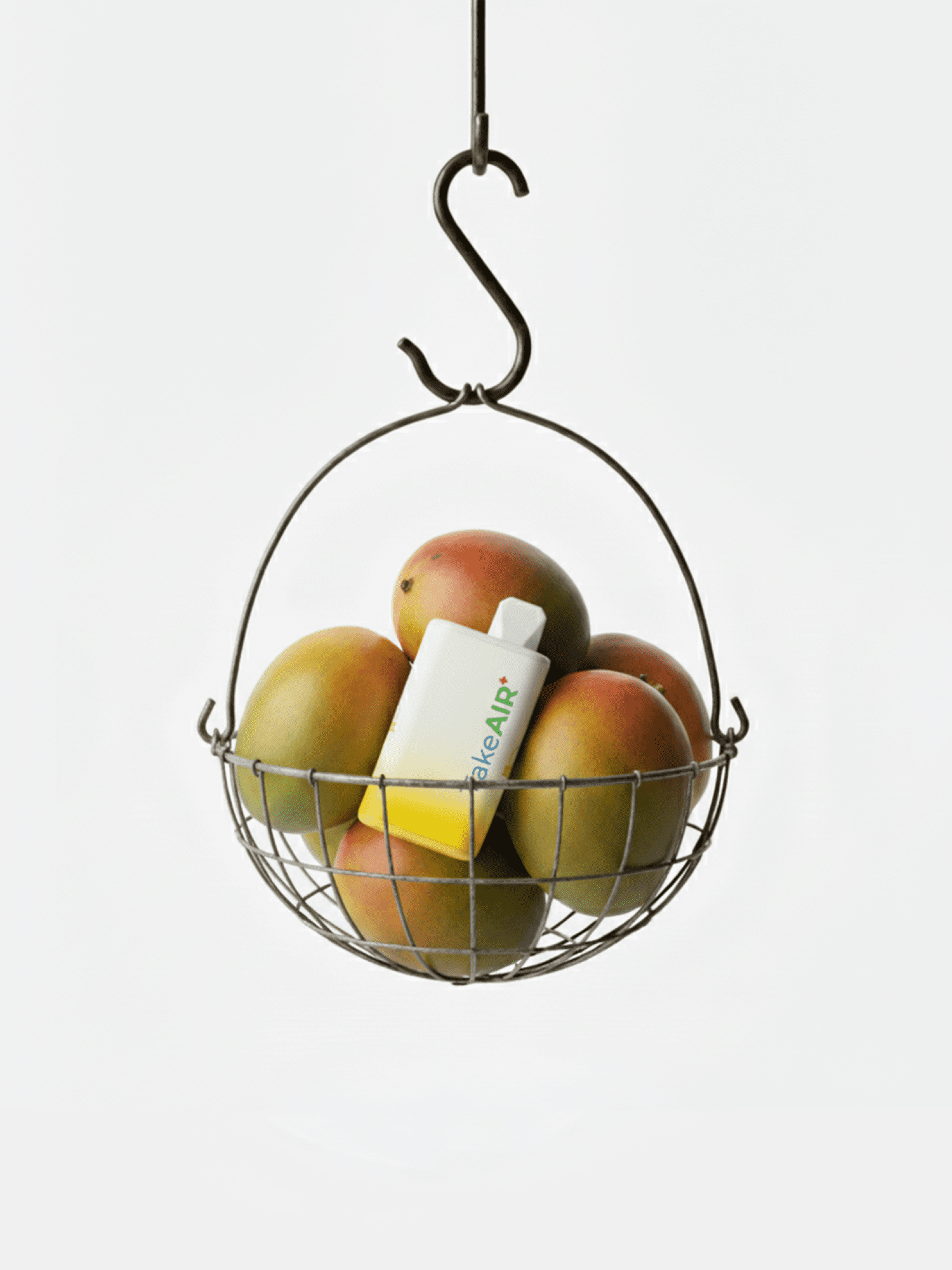 TakeAIR+ Nicotine-Free Diffuser Over 4K Puffs, All Natural, Smokeless Inhaler, Mango