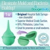 BoogieBulb Hospital Medical Grade Baby Nasal Aspirator, Cleanable and Reusable Bulb Syringe, Snot Sucker, for baby stuffy nose. BPA, Phthalate, Latex Free. Superior Suction - 1 OZ Great for preemies!