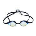 thumbnail image 3 of Gafas de natación transparente Copa de natación contra la niebla para mujeres en la playa Adultos Negro, 3 of 8