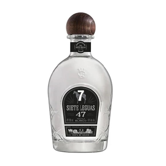 Pack de 2 Tequila 7 Leguas 47 Blanco 700 ml