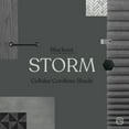 thumbnail image 7 of MOOD Blackout Cellular Shades | Luxury meets function | Cordless, Extra Large 1.5 Inch Cells, Insulation, Acoustic Comfort | Honeycomb Blinds for Windows | Storm | 33.5" Width x 60" Height, 7 of 7