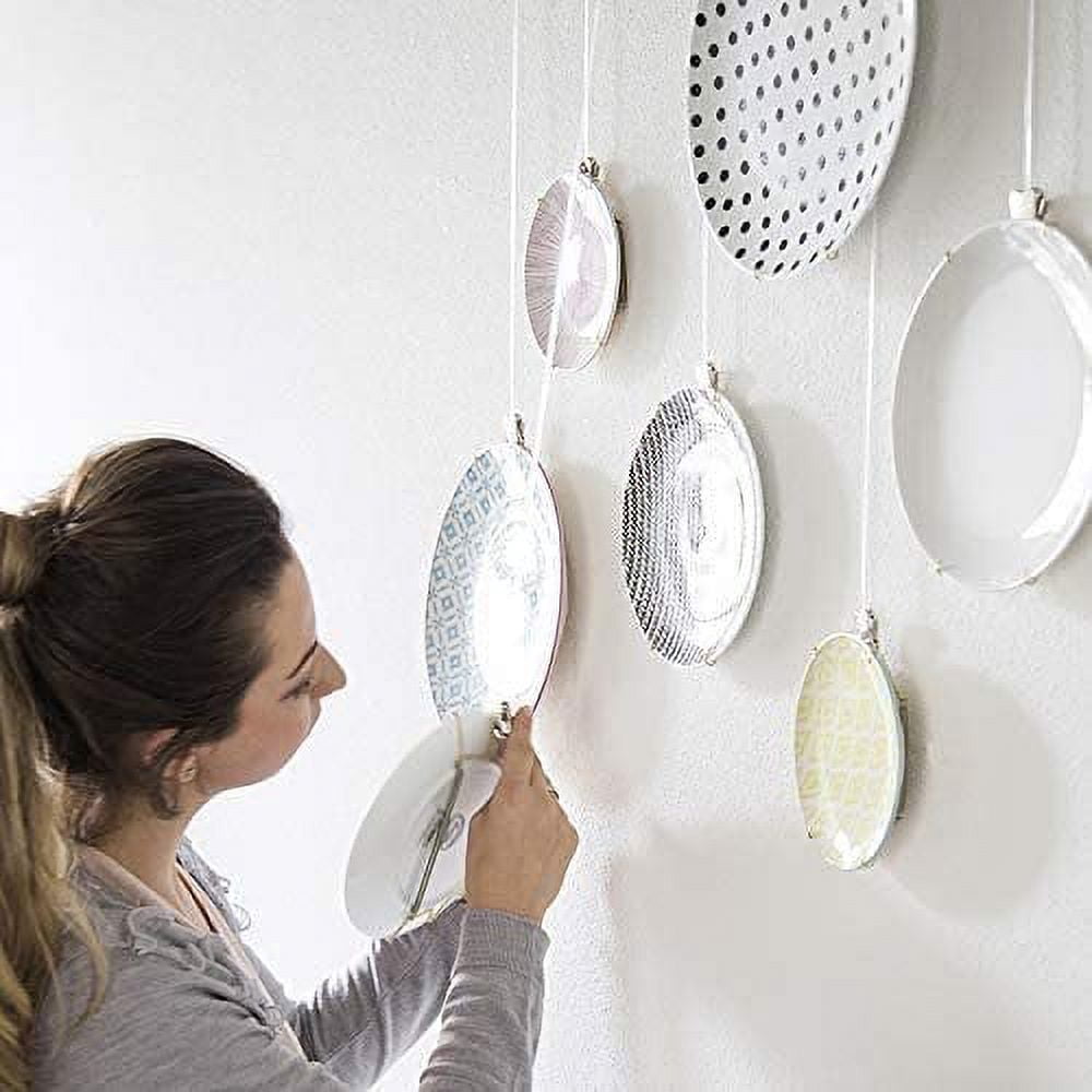 STAS Perlon Cord with Cobra - 4x 157 cord - Picture Hanging System - Photo Rail System - Hanging Cord - For Multiple STAS Rails