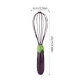 thumbnail image 5 of Clearance Egg Beater under $5,Silicone Whisks For Cooking Heat Balloon Whisk Silicone Kitchen Egg Whisks Handle Beater For Non Stick Cookware Kitchen For Frothing & Blending, 5 of 9
