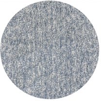8' Slate Grey Heather Round Indoor Shag Rug