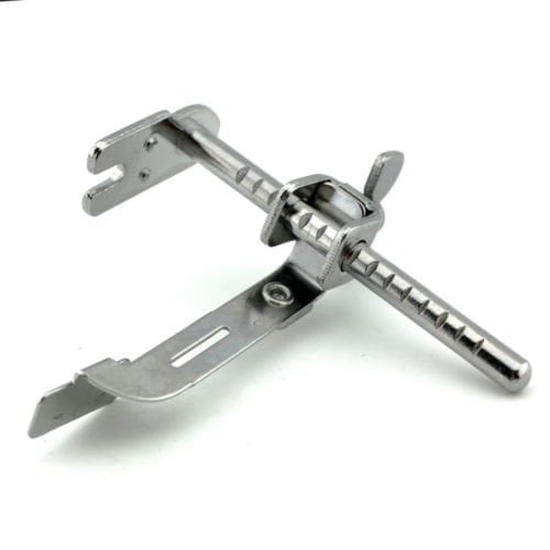 cutex (tm) brand adjustable seam guide for industrial single needle