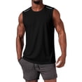 thumbnail image 7 of Men Sleeveless Shirt Set Quick Dry Tank Top for Running Beach Fitness Muscle Shirt Lightweight Breathable Athletic Wear, 7 of 7