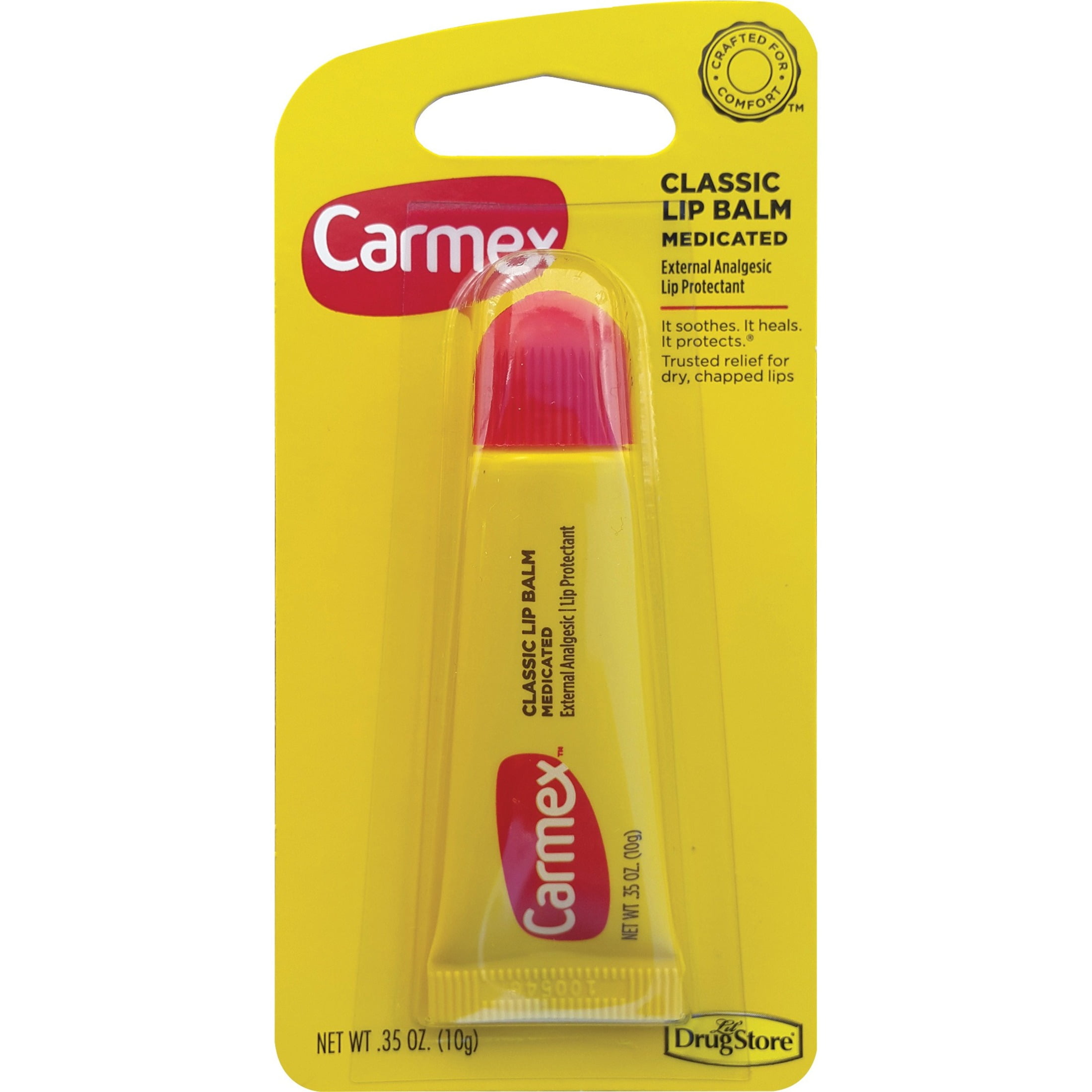 Lil' Drug Store, LIL62001, LIL' Drug Store Original Carmex Lip Balm, 6 / Box, 0.35 fl oz
