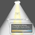 thumbnail image 2 of Fosmon Wireless LED Puck Light 9 Pack with Remote Control, Under Cabinet Lighting for Kitchen Closet Bedroom Bathroom, 2 of 9