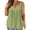 Green, variant on lmcalzta Plus Size Tank Tops for Women Sleeveless Loose Fitting Pleated Shirts Summer Fashion Casual Tees